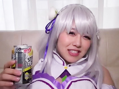 ほろ酔いコスプレイヤーの中出し個人撮影会