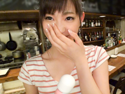 中野のカフェバーで働く看板娘をアポなし突撃し店内パコ