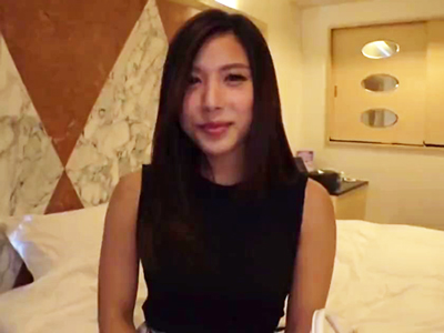 清楚系ビッチなスレンダー美女をホテル連れ込みまったりハメ撮りパコ！