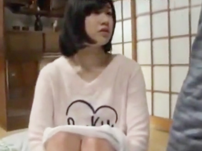 「んぁ…ダメまたッ」ロリ顔の若妻が義父の容赦ないピストンにイキ乱れる