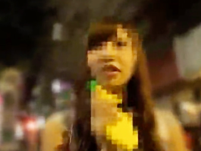 ニーハイ姿を自撮りしてたインスタギャルをナンパパコ