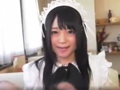 「ご主人様のザーメンください♪」おしゃぶり専用メイド娘の濃厚フェラ抜き