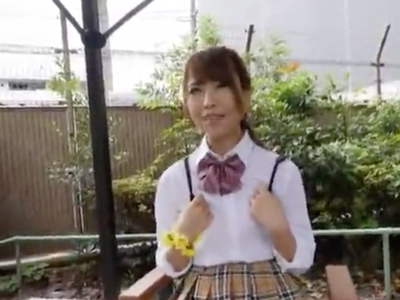 明るいギャルJKを出会いアプリで引っ掛けてハメ撮りパコ