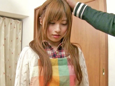 通い妻の彼女がイケメン彼氏が帰宅と同時にラブラブSEX