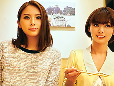 相席居酒屋で出会った大あたりの2人組OLたちと2次会パコ