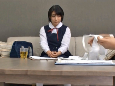 アイドル志望のロリJKが初めての枕営業に緊張気味のセックス