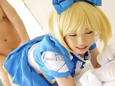 濃厚フェラ奉仕してくれるアイドルジータちゃんとイチャイチャ顔射パコｗ