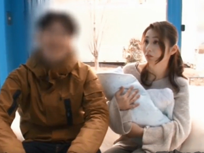 「ぇ…ちょ旦那も居るし…」子供が産まれたばかりの素人妻があっさりNTRアクメ