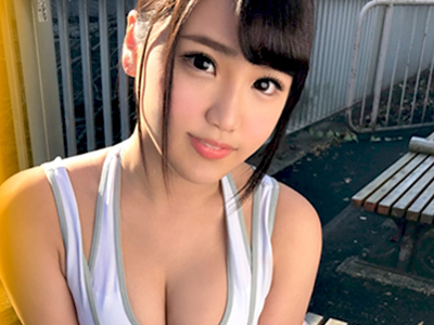 ピチピチのウェアで身を包んだエロかわスポーツ女子をナンパパコ