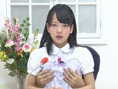 男をどんどん性処理しながら淫語ニュースをお届けする女子アナ