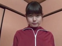 あずきジャージにブルマのロリっ娘とハメ撮り