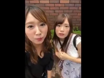 イケメンたちとの旅行のはずがいきなり乱交になってしまった素人2人組