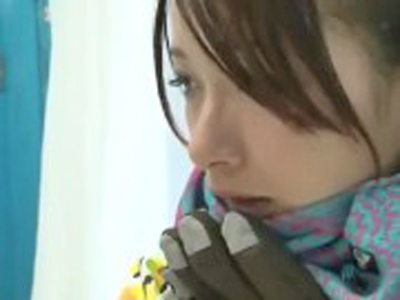 雪山でナンパされた美巨乳娘がマジックミラー号で生ハメセックス