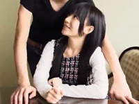 清純系黒髪の美少女が下品なバキュームフェラとSEX！