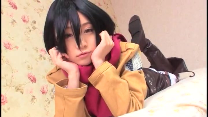 「巨根を駆逐してやる！」イメクラで進撃のミカサコスしてる美少女に中出し