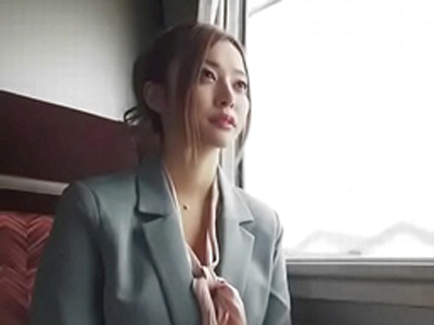 出会いサイトで知り合った美人すぎる若妻と個室露天付き旅館でしっぽりSEX