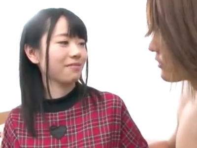 憧れの男優とのセックスが実現→喜びを隠せない清純美少女