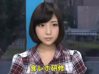 地方局に内定の決まっているアナウンサー志望のJDが我を忘れてMM号パコ